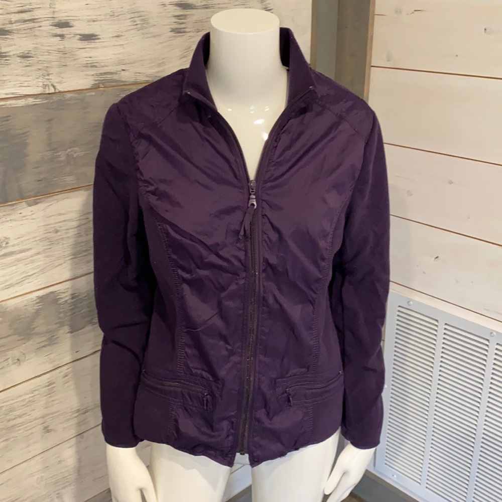 Coldwater Creek jacket in beautiful eggplant color